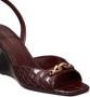 Tory Burch Jessa 85mm leather sandals Red - Thumbnail 4