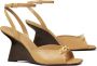 Tory Burch Jessa 85mm wedge leather sandals Neutrals - Thumbnail 2