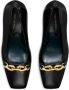 Tory Burch Jessa 90mm chain-link detailing pumps Black - Thumbnail 4