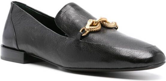 Tory Burch Jessa leather loafers Black