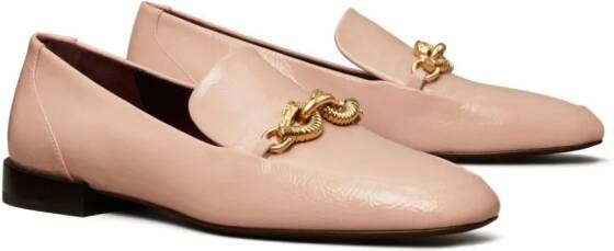 Tory Burch Jessa leather loafers Pink