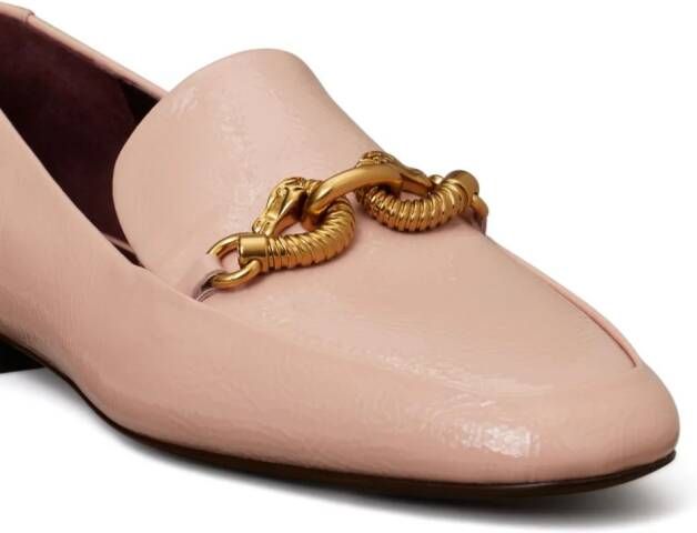 Tory Burch Jessa leather loafers Pink