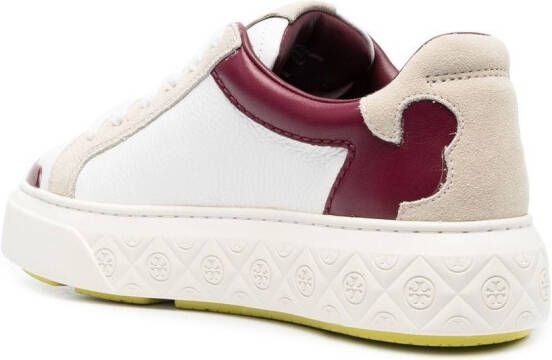 Tory Burch Ladybug lace-up sneakers White