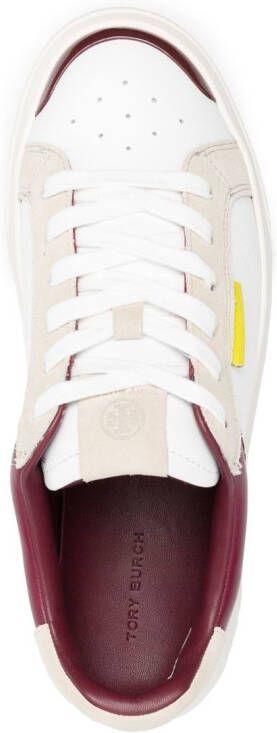 Tory Burch Ladybug lace-up sneakers White