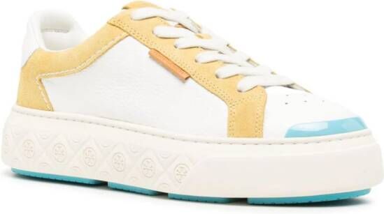 Tory Burch Ladybug leather sneakers White