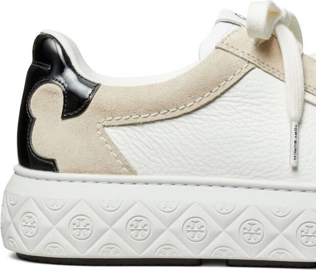 Tory Burch Ladybug panelled sneakers Neutrals