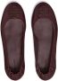 Tory Burch logo-patch detail ballerina shoes Red - Thumbnail 3