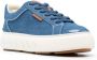 Tory Burch logo-patch lace-up denim sneakers Blue - Thumbnail 2