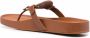 Tory Burch logo-patch sandals Brown - Thumbnail 3