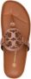Tory Burch logo-patch sandals Brown - Thumbnail 4