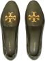 Tory Burch logo-plaque detail loafers Green - Thumbnail 3