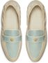Tory Burch logo-plaque leather loafers Neutrals - Thumbnail 2