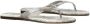 Tory Burch logo-plaque snakeskin-effect flip flops Neutrals - Thumbnail 2
