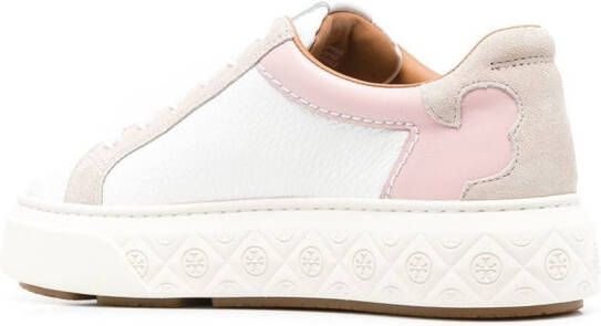 Tory Burch low-top leather sneakers White