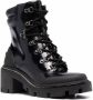Tory Burch Lug-sole leather ankle boots Black - Thumbnail 2