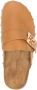 Tory Burch Mellow logo-plaque leather mules Brown - Thumbnail 4