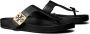 Tory Burch Mellow Thong leather sandals Black - Thumbnail 2