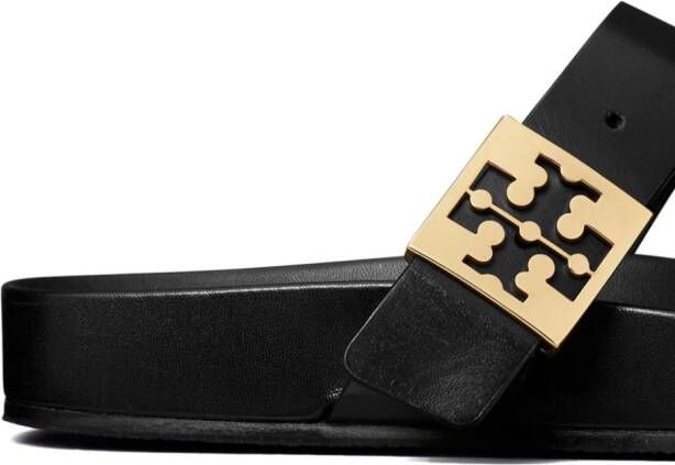 Tory Burch Mellow Thong leather sandals Black