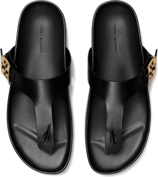 Tory Burch Mellow Thong leather sandals Black