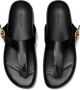 Tory Burch Mellow Thong leather sandals Black - Thumbnail 4