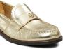Tory Burch metallic leather loafers Gold - Thumbnail 4