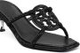Tory Burch Miller 55mm crystal-embellished mules Black - Thumbnail 3