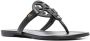 Tory Burch Miller leather sandals Black - Thumbnail 2