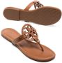 Tory Burch Miller leather sandals Brown - Thumbnail 2