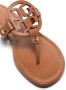 Tory Burch Miller leather sandals Brown - Thumbnail 4
