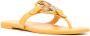 Tory Burch Miller logo-plaque sandals Yellow - Thumbnail 2