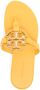 Tory Burch Miller logo-plaque sandals Yellow - Thumbnail 4