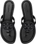Tory Burch Miller Pavé leather sandals Black - Thumbnail 4