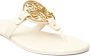 Tory Burch Miller soft leather sandals White - Thumbnail 3