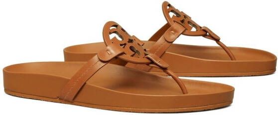 Tory Burch Miller thong-strap sandals Brown