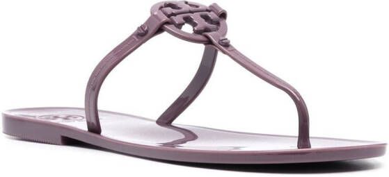 Tory Burch Mini Miller flat thong sandals Purple