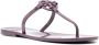 Tory Burch Mini Miller flat thong sandals Purple - Thumbnail 2