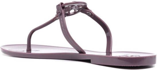 Tory Burch Mini Miller flat thong sandals Purple