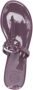 Tory Burch Mini Miller flat thong sandals Purple - Thumbnail 4