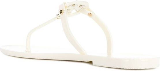 Tory Burch Mini Miller jelly sandals White