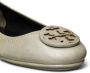 Tory Burch Minnie leather ballerina shoes Grey - Thumbnail 4