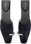 Tory Burch pierced leather slippers Black - Thumbnail 3