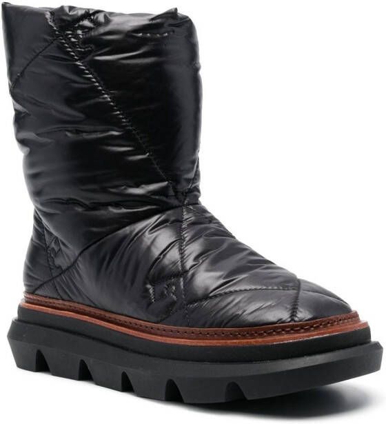 Tory Burch quilted ankle-length boots Black