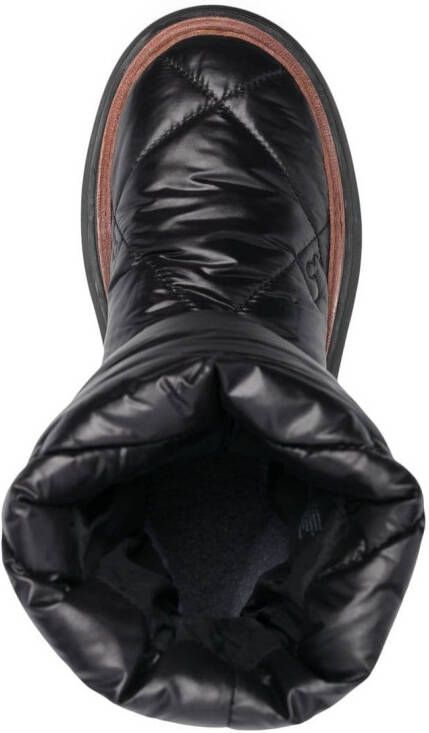 Tory Burch quilted ankle-length boots Black