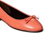 Tory Burch quilted ballerina shoes Orange - Thumbnail 4