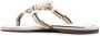 Tory Burch strappy leather logo-plaque sandals Neutrals - Thumbnail 3