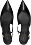 Tory Burch 65mm Triangle slingback pumps Black - Thumbnail 3