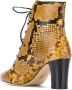 Tory Burch Vienna 70mm lace-up booties Gold - Thumbnail 3