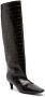 TOTEME crocodile-embossed knee-high boots Brown - Thumbnail 2