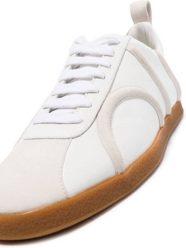 TOTEME The Leather low-top sneakers White