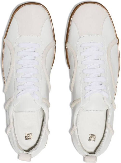 TOTEME The Leather low-top sneakers White